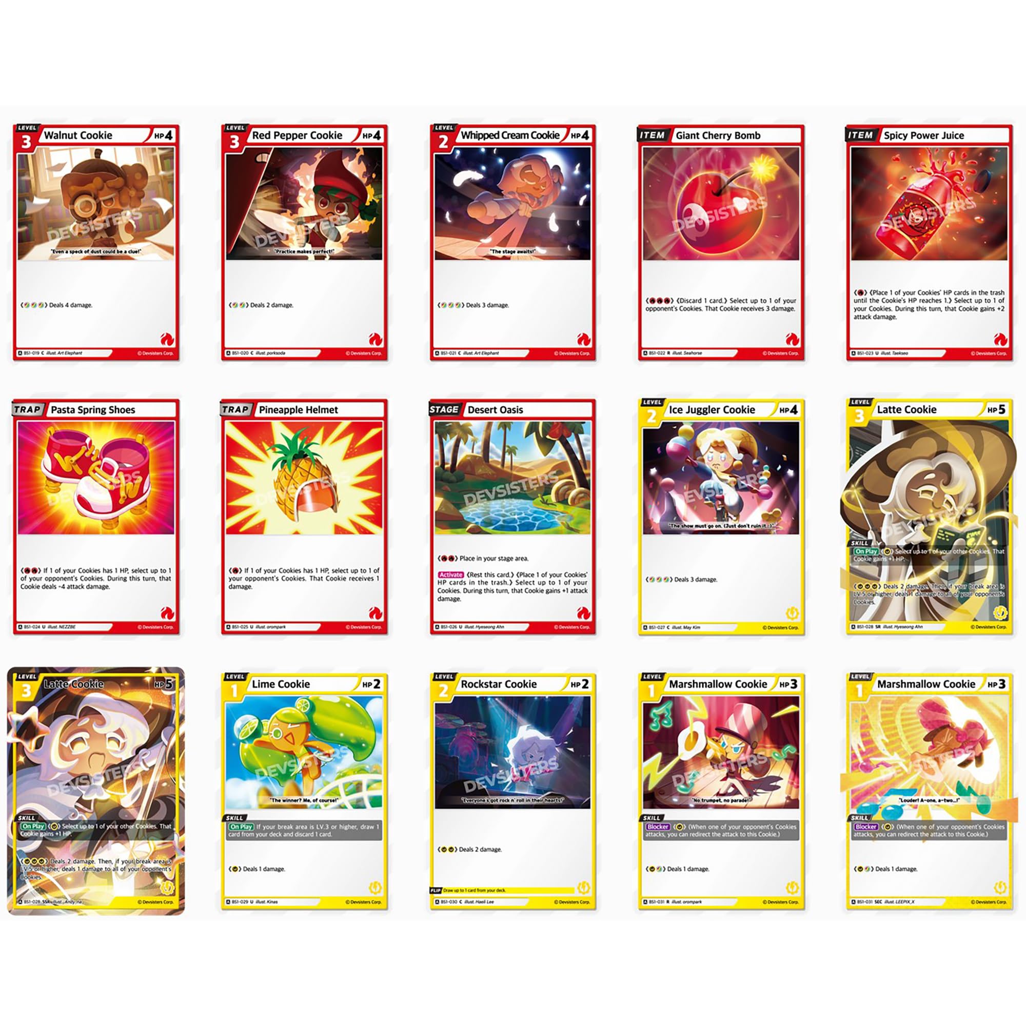 トランプ CookieRun Playing Cards CookieRun Trading Card Game: Brave Beginning Booster Display | 2